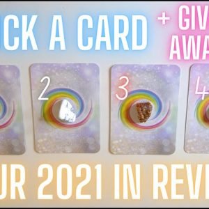 🎉Personal Reading Giveaway!🎉 YOUR 2021 IN REVIEW 🌟✏️ Pick-a-Card Tarot Reading