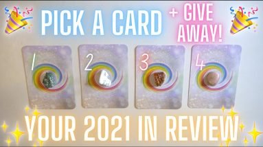 🎉Personal Reading Giveaway!🎉 YOUR 2021 IN REVIEW 🌟✏️ Pick-a-Card Tarot Reading