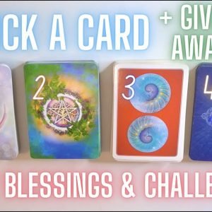 2022 BLESSINGS & CHALLENGES 🎁🧗‍♂️✨Pick a Card + Personal Reading Giveaway!🎉