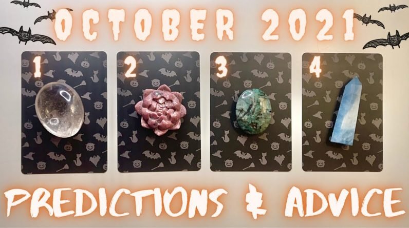 October 2021 Predictions & Advice👻🎃| PICK A CARD🔮 In-Depth Tarot Reading with Charms✨