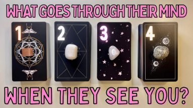 What Goes Through Their Mind When They See You?👀😅| PICK A CARD🔮 In-Depth Timeless Tarot Reading🌟