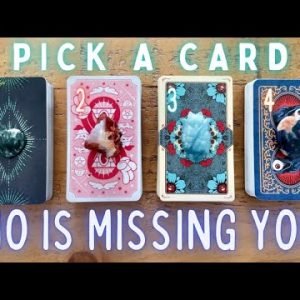 Who is Missing You & Why?🧐👀 PICK A CARD🔮 Timeless Psychic Tarot Reading