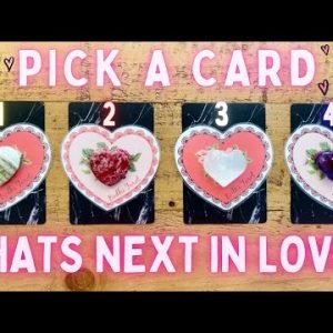 What’s Next in Love?👀💗 PICK A CARD🔮 Timeless In-Depth Tarot Reading✨