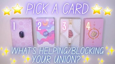 What is Helping (or Blocking) Your Union? 💃❤️🕺 Detailed Pick-a-Card Tarot Reading✨