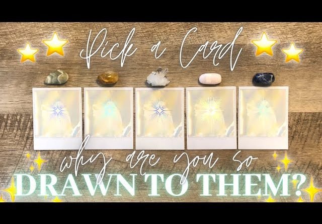 Why Are You So Drawn to Them? 💝🏃‍♂️ Detailed Pick-a-Card Tarot Reading✨