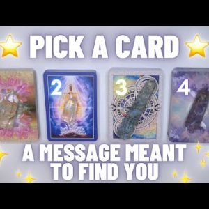 A MESSAGE MEANT TO FIND YOU 📬🐛 Timeless Pick-a-Card Tarot Reading✨