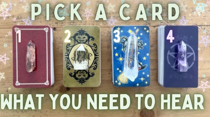 What You Need to Hear Right Now💥👂 PICK A CARD🔮 Timeless In-Depth Psychic Tarot Reading