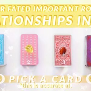 ALL Your Fated+Destined Important Romantic Relationships🔒❤️detailed LOVE tarot reading✨pick a card🔮