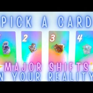 What REALITY SHIFT 💫⭐️ Is Happening in Your Life!? 🪐 Pick a Card Tarot Reading ✨