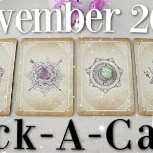 November 2022 Prediction - What's Happening For YOU?! (PICK A CARD)