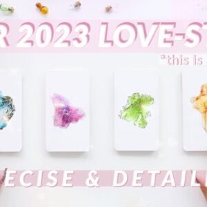 ⚡️(Precise AF)🔮YOUR 2023 Love-Story💕**In-Depth & Accurate**🔮✨pick a card tarot reading✨🔥🧚‍♂️