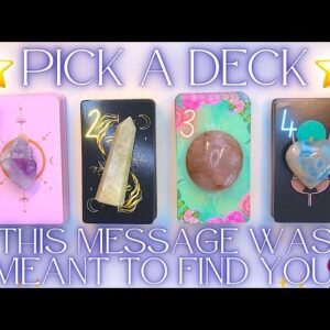 A Message Meant to Find You Right Now 🧚‍♀️ Detailed Pick a Card Tarot Reading ❤️✨