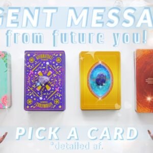 ⚠️(Don't Miss These)👉URGENT Messages From Your FUTURE SELF🔥🍀🏡✨Tarot Reading✨🔮Pick A Card Prediction✨