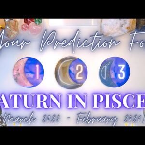 SATURN IN PISCES 🪐🐠 (March 2023 - Feb 2026) What Will Happen For You? 🔮 Pick a Card Tarot Reading