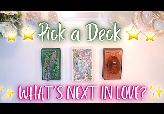 What’s Next In Love? 💘🫂 Detailed Pick a Card Tarot Reading ✨