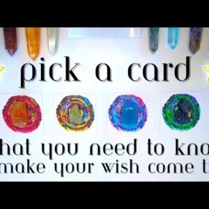 How Can You Make Your BIGGEST WISH Come True? 🪄🧚🏻‍♂️🐉 Detailed Pick a Card Tarot Reading ✨