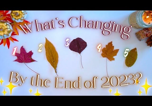 What’s CHANGING by the END OF 2023? 💫🍃 Detailed Pick a Card Tarot Reading ⭐️