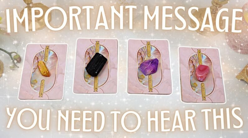 What You NEED to Hear Right Now (If You're Seeing This, It's Your Sign) • Tarot Reading •
