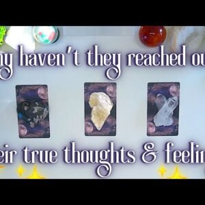 MINIMAL / NO CONTACT 😶💬 What’s REALLY Going On? ☁️ Detailed Pick a Card Tarot Reading ✨
