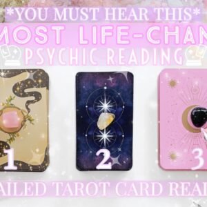 👉you MUST hear this🔥The most Life-Changing Psychic Reading🐈‍⬛📜🔮💏💡⚡️(Pick A Card)🧹Tarot Reading🪄