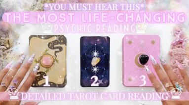 👉you MUST hear this🔥The most Life-Changing Psychic Reading🐈‍⬛📜🔮💏💡⚡️(Pick A Card)🧹Tarot Reading🪄