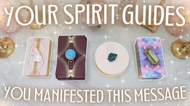 Your Spirit Guides REALLY Want You To Hear This Message 🪽✨ • PICK A CARD •