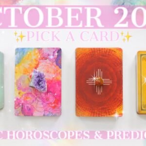 🔮YOUR October 2024 Personal Prediction (For Your Zodiac)🔥💰📬🏡✨Tarot Reading✨Horoscopez💫🧝‍♀️Pick 2🦋