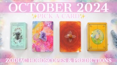 🔮YOUR October 2024 Personal Prediction (For Your Zodiac)🔥💰📬🏡✨Tarot Reading✨Horoscopez💫🧝‍♀️Pick 2🦋