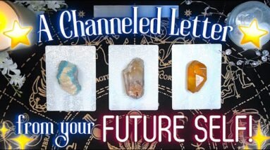 A Letter From Your TRANSFORMED Future Self! ✍️✨Detailed Pick a Card Tarot Reading