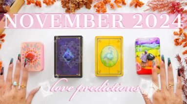 **MEGA-Detailed🔎**🔮November 2024 LOVE Predictions💕💏🔥✨Psychic Tarot Card Reading✨🔮🧚‍♂️Pick-A-Card✨