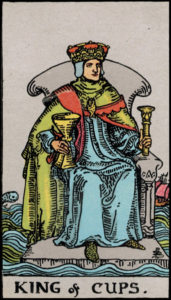 Photo of King of Cups tarot card - Rider Waite deck