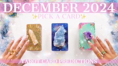 🔮YOUR December 2024 Personal Predictions🔥💰📬🏡✨Tarot Reading✨Psychic💫🧝‍♀️Pick A Card🦋