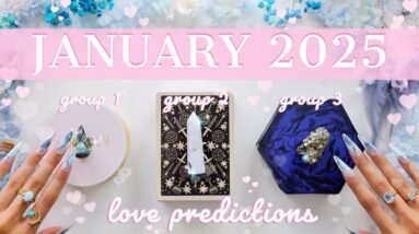 😏Your Detailed🔎🔮January 2025 LOVE Predictions💕💏🔥✨Psychic Tarot Card Reading✨🔮🧚‍♂️Pick-A-Card✨