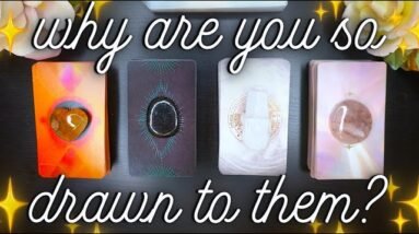 Why Are You So Drawn to Them? 😣💓 Detailed Pick a Card Tarot Reading ✨