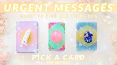 ⚠️(Do Not Miss)👉URGENT + IMPORTANT Messages meant 2 find You NOW🔥🍀🏡✨tarot reading✨🔮🧚‍♂️Pick-A-Card✨