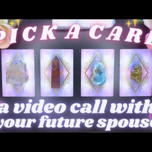 FACETIME With Your FUTURE SPOUSE 📱👀💓 What They'd Say to You RIGHT NOW ✨ Pick a Card Tarot Reading