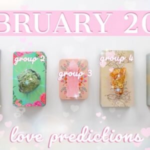 😏Your Detailed🔎🔮February 2025 LOVE Predictions💕💏🔥✨Psychic Tarot Card Reading✨🔮🧚‍♂️Pick-A-Card✨