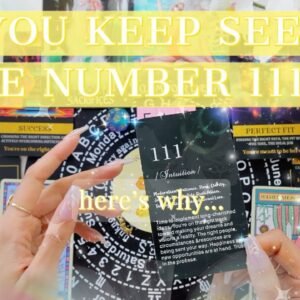 if you keep seeing 111 everywhere... here's why. 🧝‍♀️Tarot & Numerology🔮Psychic Reading✨