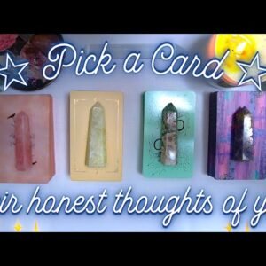 Their HONEST / UNFILTERED Thoughts of You 💭💗🥰 Detailed Pick a Card Tarot Reading